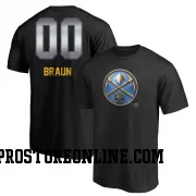 Black Men's Christian Braun Denver Nuggets Midnight Mascot T-Shirt