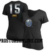 Black Women's Nikola Jokic Denver Nuggets Midnight Mascot T-Shirt