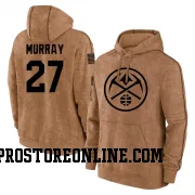 Brown Youth Jamal Murray Denver Nuggets 2023 Salute to Service Club Pullover Hoodie