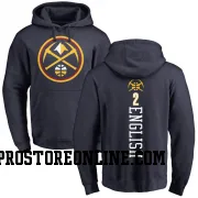 Navy Men's Alex English Denver Nuggets Backer Pullover Hoodie