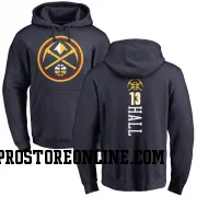 Navy Men's PJ Hall Denver Nuggets Backer Pullover Hoodie