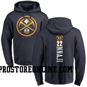 Navy Men's Zeke Nnaji Denver Nuggets Backer Pullover Hoodie