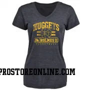 Navy Women's DaRon Holmes II Denver Nuggets Baseline T-Shirt