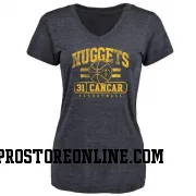 Navy Women's Vlatko Cancar Denver Nuggets Baseline T-Shirt