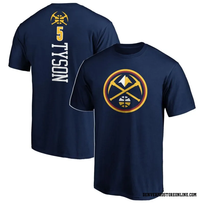 Navy Youth Hunter Tyson Denver Nuggets Backer T-Shirt