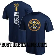 Navy Youth Peyton Watson Denver Nuggets Backer T-Shirt