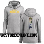 Women's PJ Hall Denver Nuggets Ash Backer Pullover Hoodie