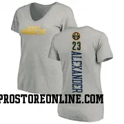 Women's Trey Alexander Denver Nuggets Ash Backer T-Shirt