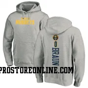 Youth Christian Braun Denver Nuggets Ash Backer Pullover Hoodie