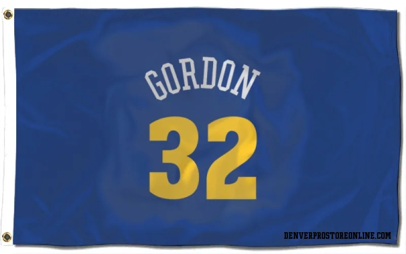 Blue Denver Nuggets  Aaron Gordon  Flag (3 X 5)