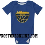 Blue Denver Nuggets  Aaron Gordon  Newborn & Infant Bodysuit