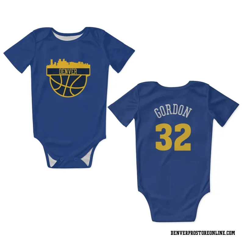 Blue Denver Nuggets  Aaron Gordon  Newborn & Infant Bodysuit