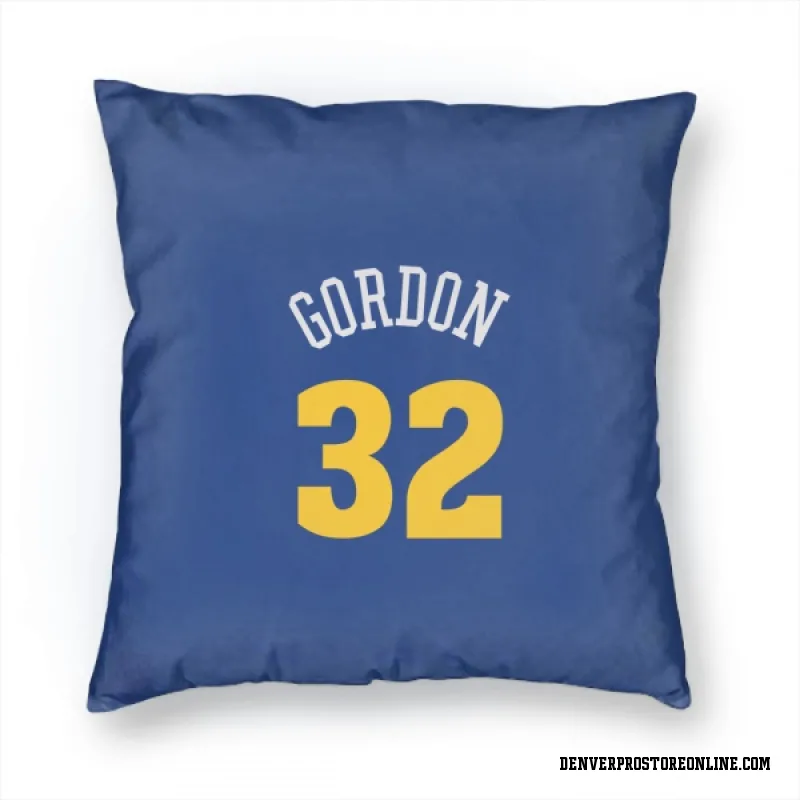 Blue Denver Nuggets  Aaron Gordon  Pillow Cover (18 X 18)