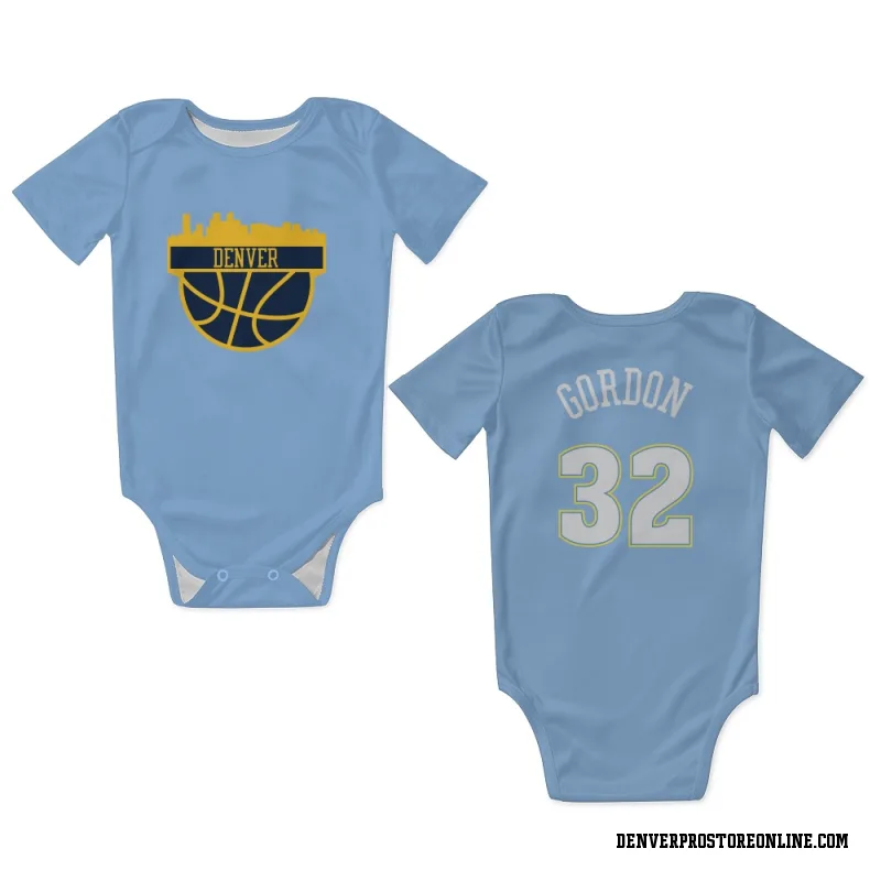 Blue Denver Nuggets  Aaron Gordon Power  Newborn & Infant Bodysuit