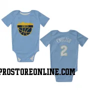 Blue Denver Nuggets  Alex English Power  Newborn & Infant Bodysuit