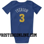 Blue Denver Nuggets  Allen Iverson  Newborn & Infant Bodysuit