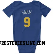 Blue Denver Nuggets  Dario Saric  Newborn & Infant Bodysuit