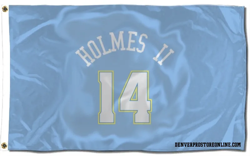 Blue Denver Nuggets  DaRon Holmes II Power  Flag (3 X 5)