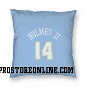 Blue Denver Nuggets  DaRon Holmes II Power  Pillow Cover (18 X 18)