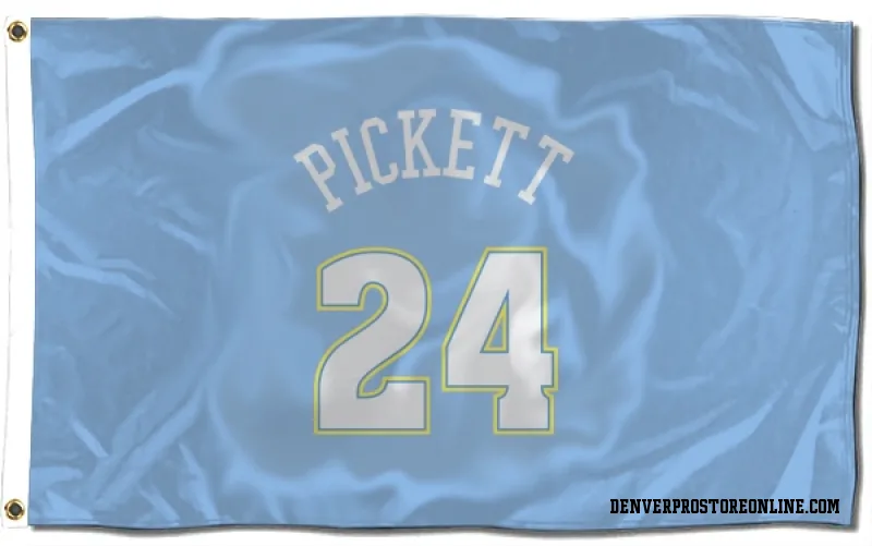 Blue Denver Nuggets  Jalen Pickett Power  Flag (3 X 5)