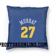 Blue Denver Nuggets  Jamal Murray  Pillow Cover (18 X 18)