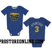 Blue Denver Nuggets  Julian Strawther  Newborn & Infant Bodysuit