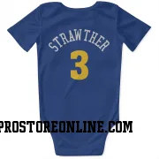 Blue Denver Nuggets  Julian Strawther  Newborn & Infant Bodysuit