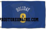 Blue Denver Nuggets  Justin Holiday  Flag (3 X 5)