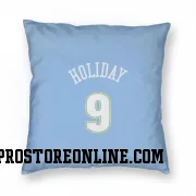 Blue Denver Nuggets  Justin Holiday Power  Pillow Cover (18 X 18)