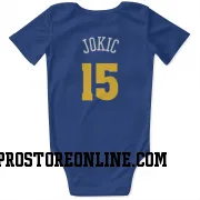 Blue Denver Nuggets  Nikola Jokic  Newborn & Infant Bodysuit