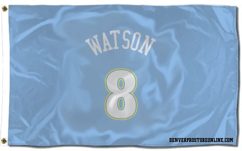 Blue Denver Nuggets  Peyton Watson Power  Flag (3 X 5)