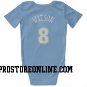 Blue Denver Nuggets  Peyton Watson Power  Newborn & Infant Bodysuit