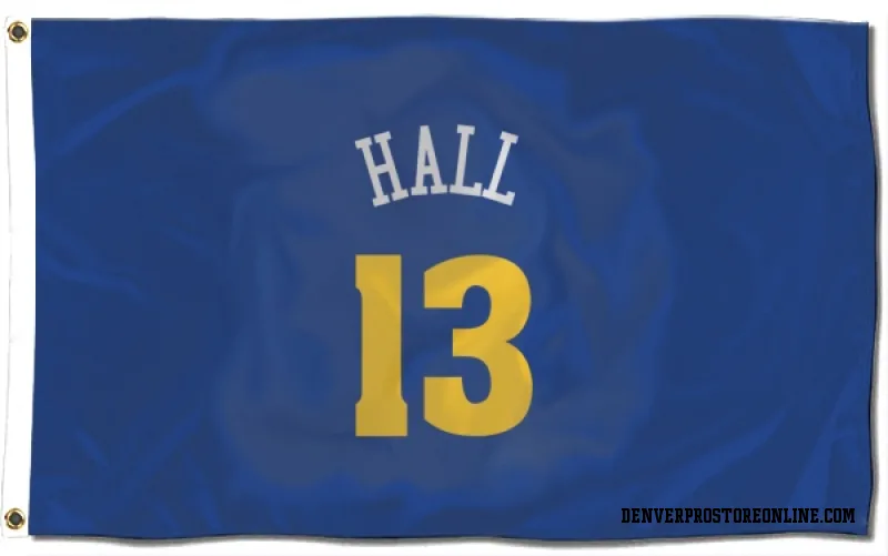 Blue Denver Nuggets  PJ Hall  Flag (3 X 5)