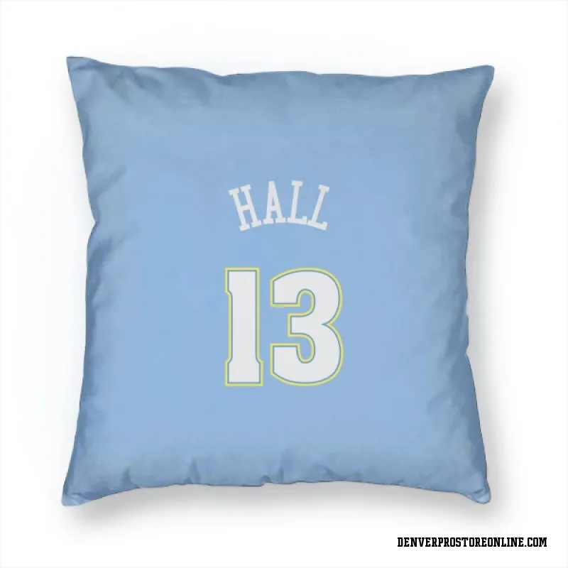 Blue Denver Nuggets  PJ Hall Power  Pillow Cover (18 X 18)