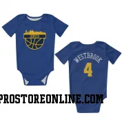 Blue Denver Nuggets  Russell Westbrook  Newborn & Infant Bodysuit