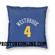 Blue Denver Nuggets  Russell Westbrook  Pillow Cover (18 X 18)