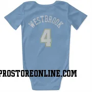 Blue Denver Nuggets  Russell Westbrook Power  Newborn & Infant Bodysuit