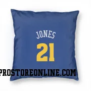 Blue Denver Nuggets  Spencer Jones  Pillow Cover (18 X 18)