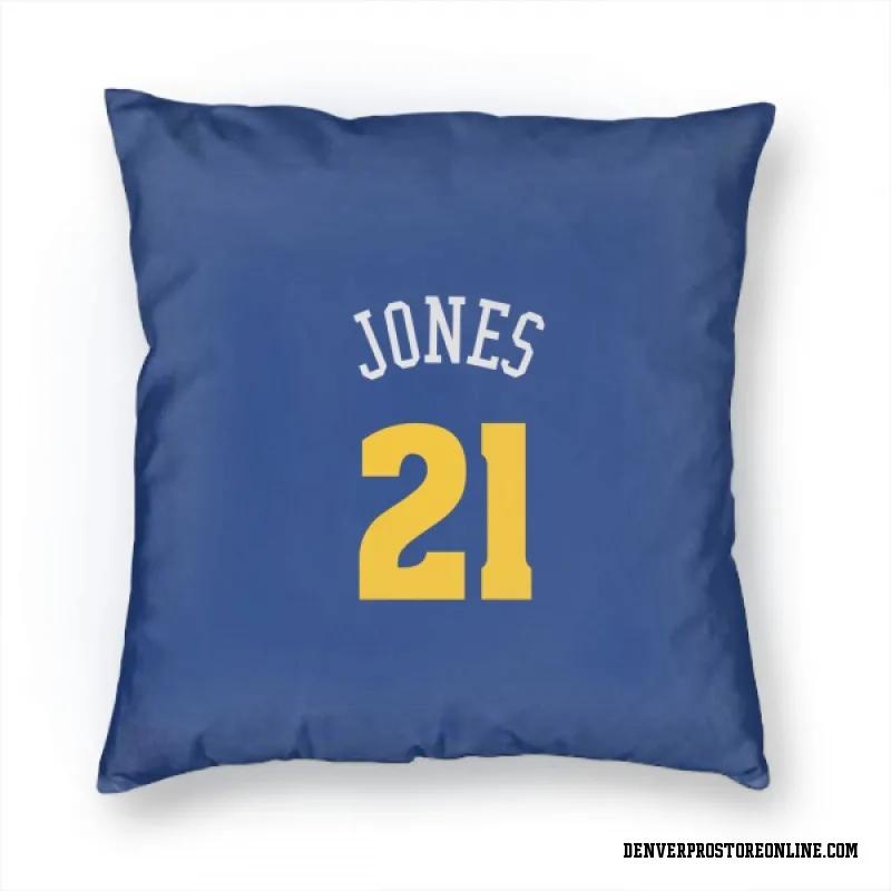 Blue Denver Nuggets  Spencer Jones  Pillow Cover (18 X 18)