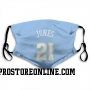 Blue Denver Nuggets  Spencer Jones Power  Face Mask (With 2 Free PM2.5 Filters)