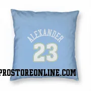 Blue Denver Nuggets  Trey Alexander Power  Pillow Cover (18 X 18)