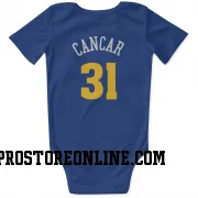 Blue Denver Nuggets  Vlatko Cancar  Newborn & Infant Bodysuit