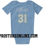 Blue Denver Nuggets  Vlatko Cancar Power  Newborn & Infant Bodysuit