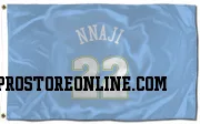 Blue Denver Nuggets  Zeke Nnaji Power  Flag (3 X 5)