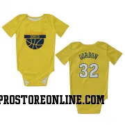 Gold Denver Nuggets  Aaron Gordon  Newborn & Infant Bodysuit