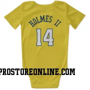 Gold Denver Nuggets  DaRon Holmes II  Newborn & Infant Bodysuit