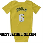 Gold Denver Nuggets  DeAndre Jordan  Newborn & Infant Bodysuit