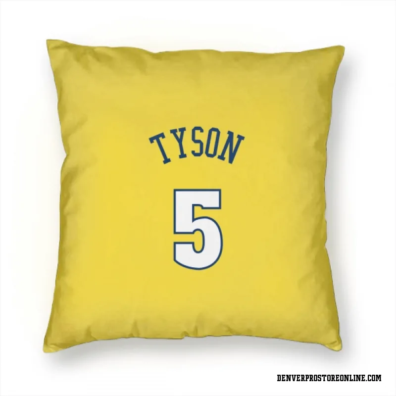 Gold Denver Nuggets  Hunter Tyson  Pillow Cover (18 X 18)