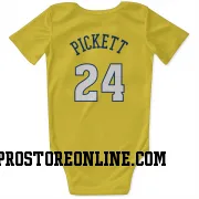 Gold Denver Nuggets  Jalen Pickett  Newborn & Infant Bodysuit