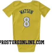 Gold Denver Nuggets  Peyton Watson  Newborn & Infant Bodysuit